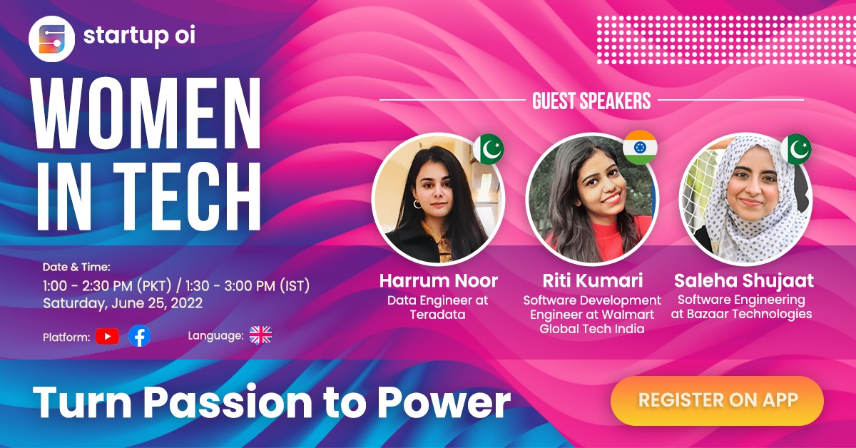 Featured image for “techies oi Talk #4: Women in Tech – Turn Passion to Power”