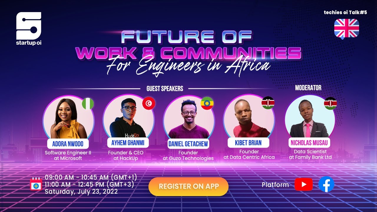 Featured image for “techies oi Talk #5: Future of Work & Communities for Engineers in Africa”